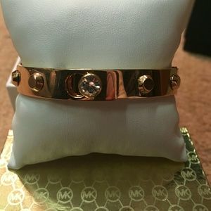 M.K. rose gold bracelet