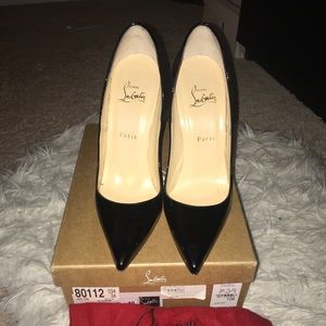 Auth Women’s Christian Louboutin So Kate Size 10