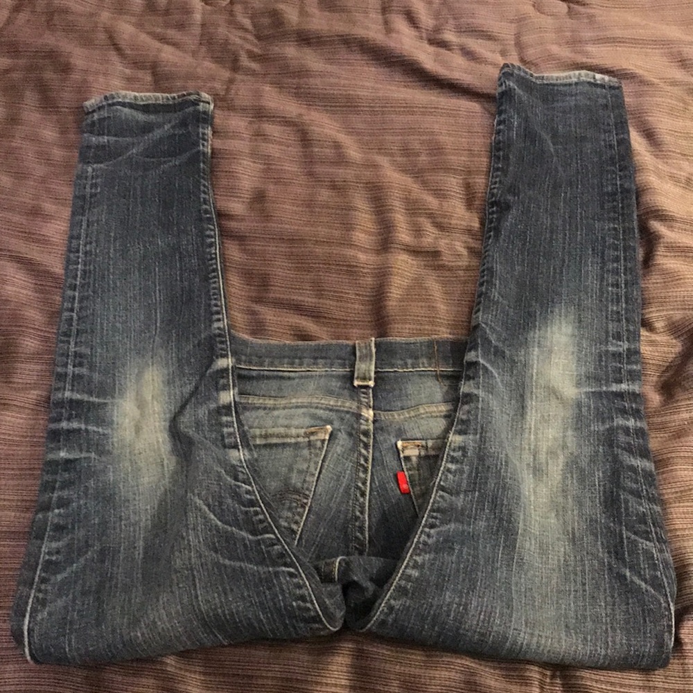 Levi super skinny jeans