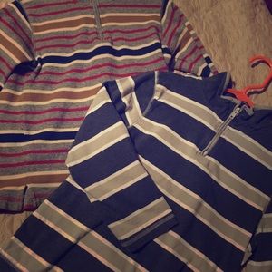 TWO (for one!) size 8 GYMBOREE 3/4 zoo pullovers