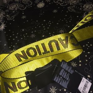 Forever 21 Accessories - Forever 21 caution belt one size Forever 21 Accessories - Forever 21 caution belt one size