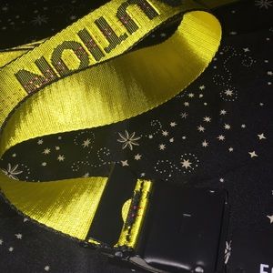 Forever 21 Accessories - Forever 21 caution belt one size Forever 21 Accessories - Forever 21 caution belt one size