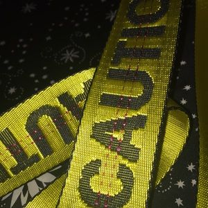 Forever 21 Accessories - Forever 21 caution belt one size Forever 21 Accessories - Forever 21 caution belt one size