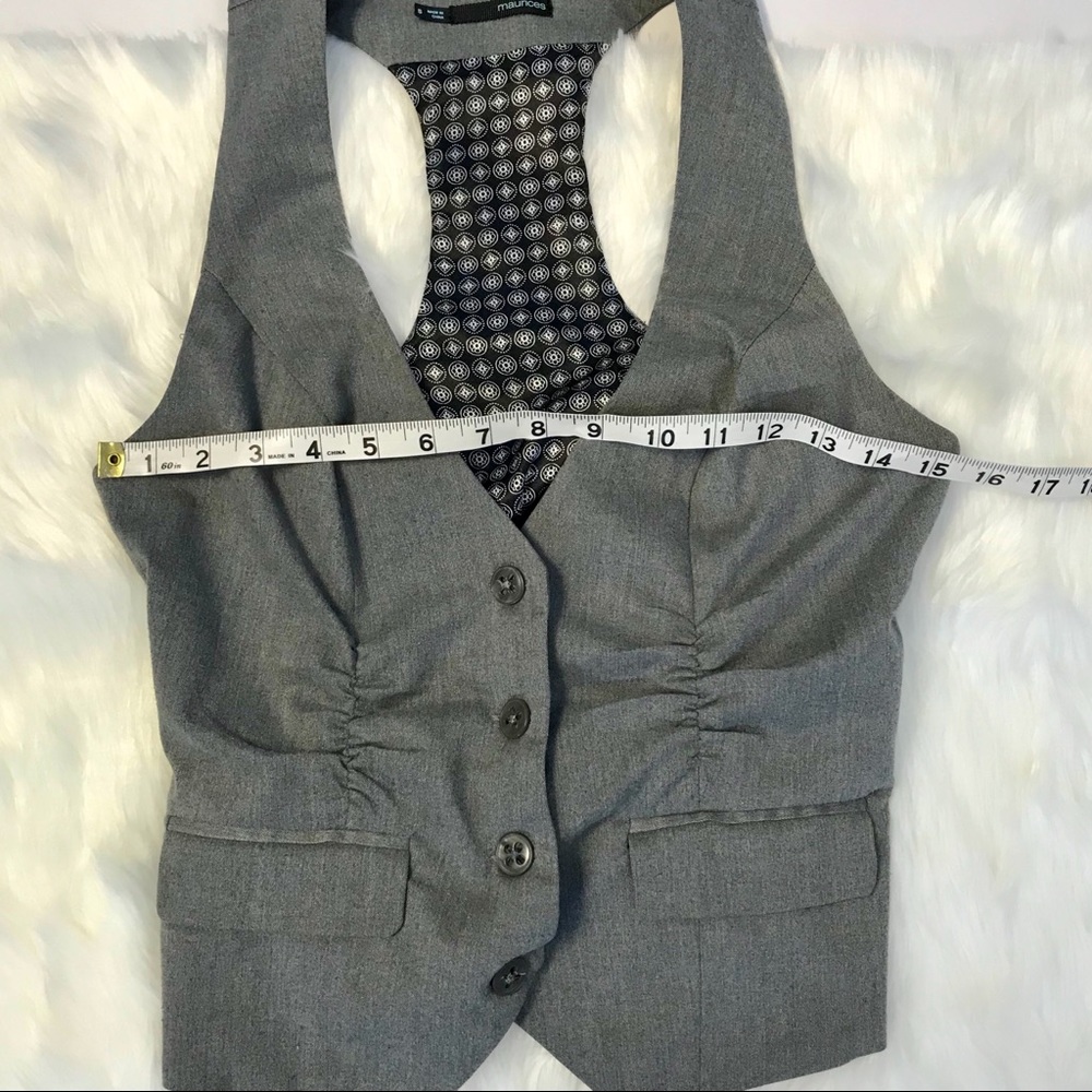 Maurice’s Structured Vest Size Small - Picture 8 of 8