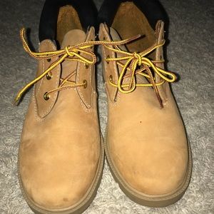 Timberlands low top boots