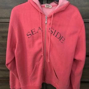 Seaside zip up hoodie