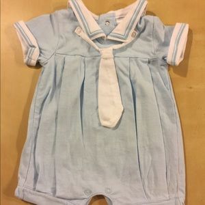 French designer baby marine outfit