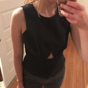 BCBG Cut Out Top