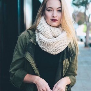 Infinity Knit scarf