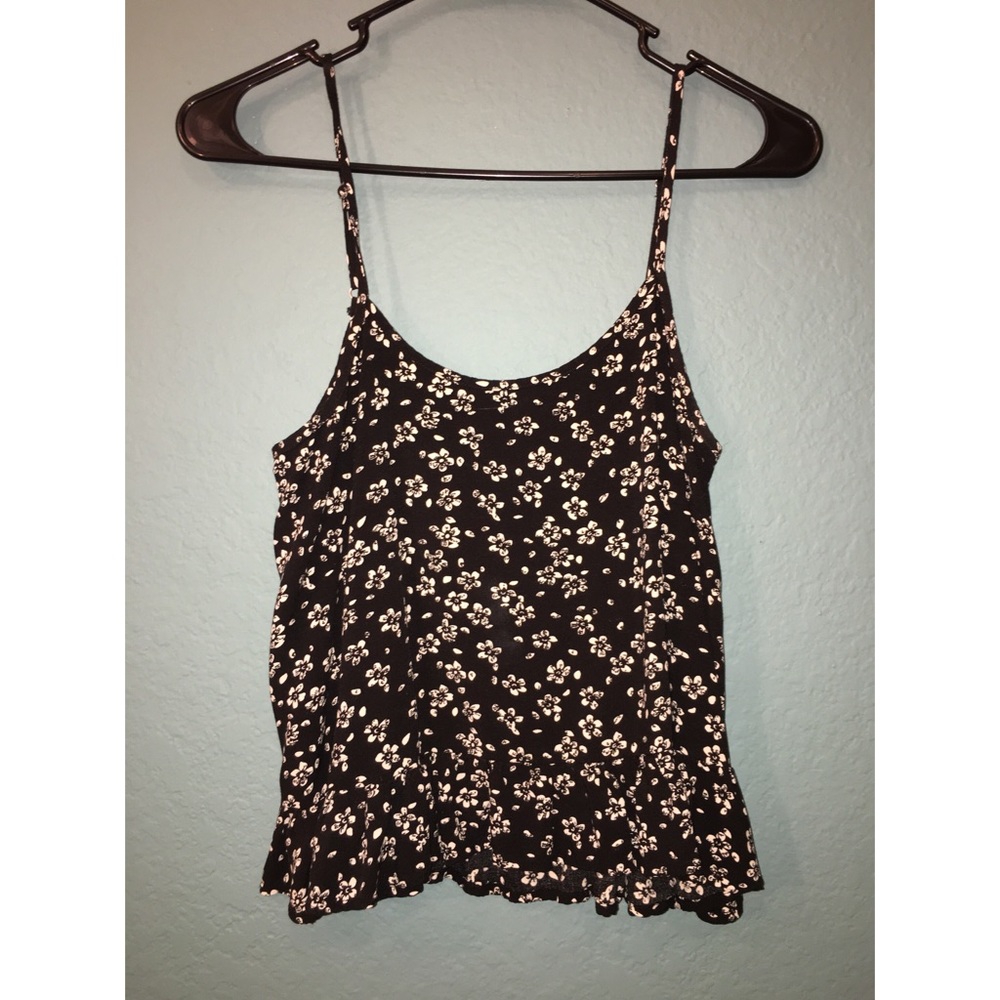 Cute floral crop top