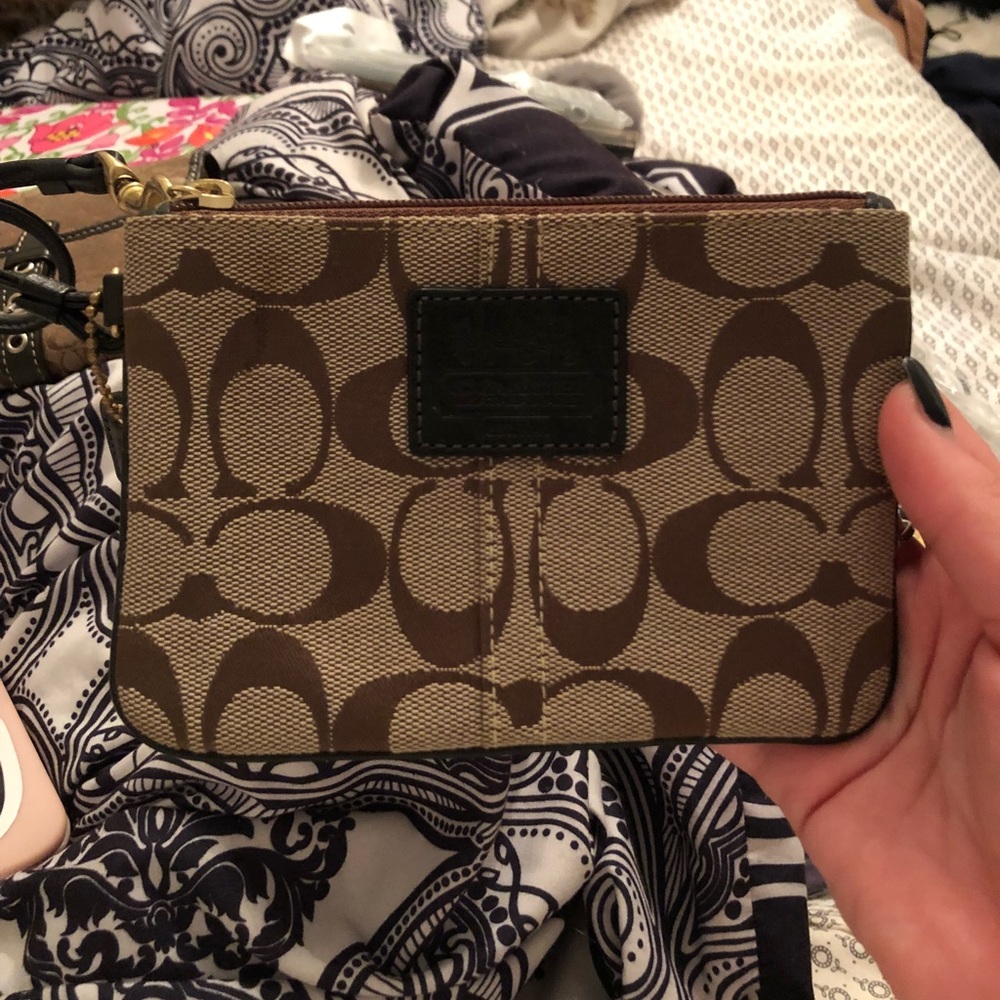 Coach wristlet