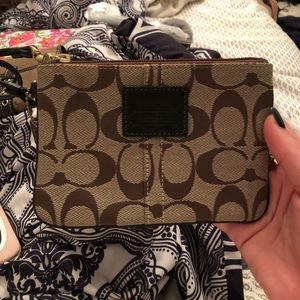 Coach wristlet