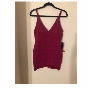 New Pink Bodicon Dress