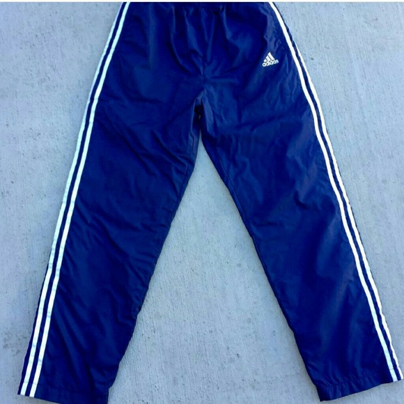 adidas Other - Adidas Button Up Windbreaker Pants