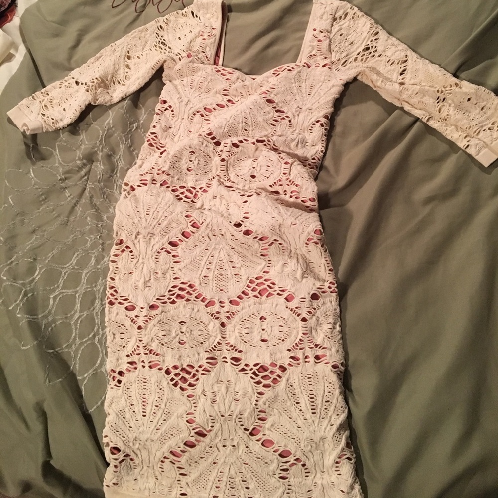 3/4 sleeve dress