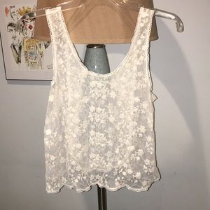 Lace Sheer Tank