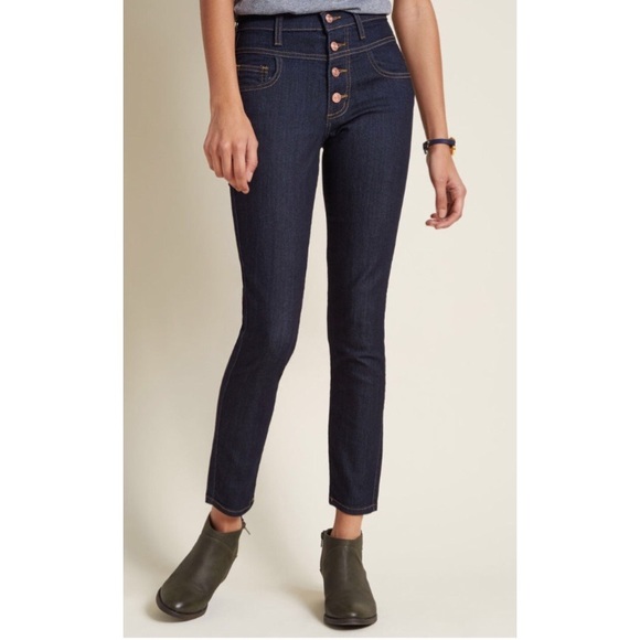 Modcloth Denim - NWT Modcloth Karaoke Songstress Crop Jeans