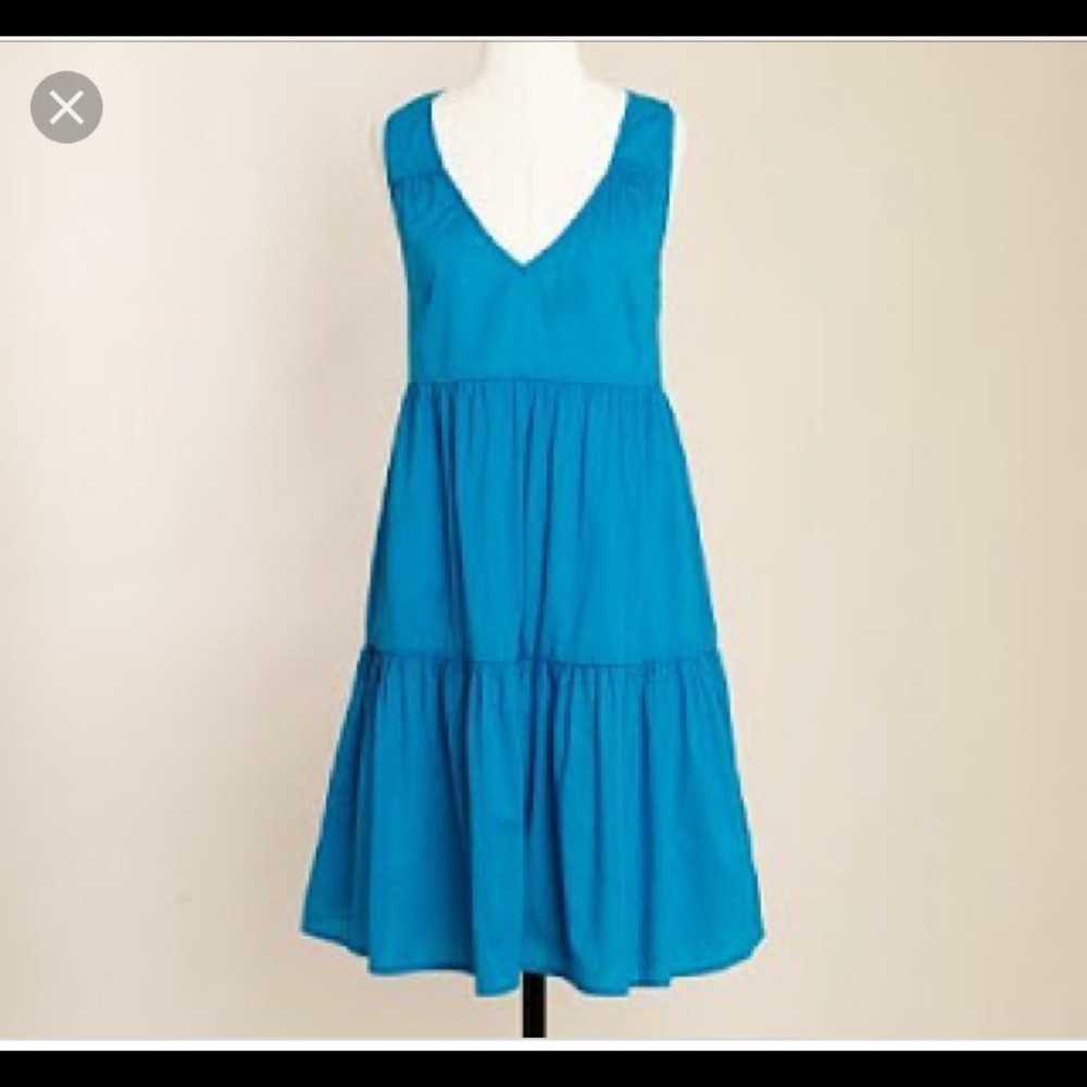 J. Crew Cotton Balcony Dress