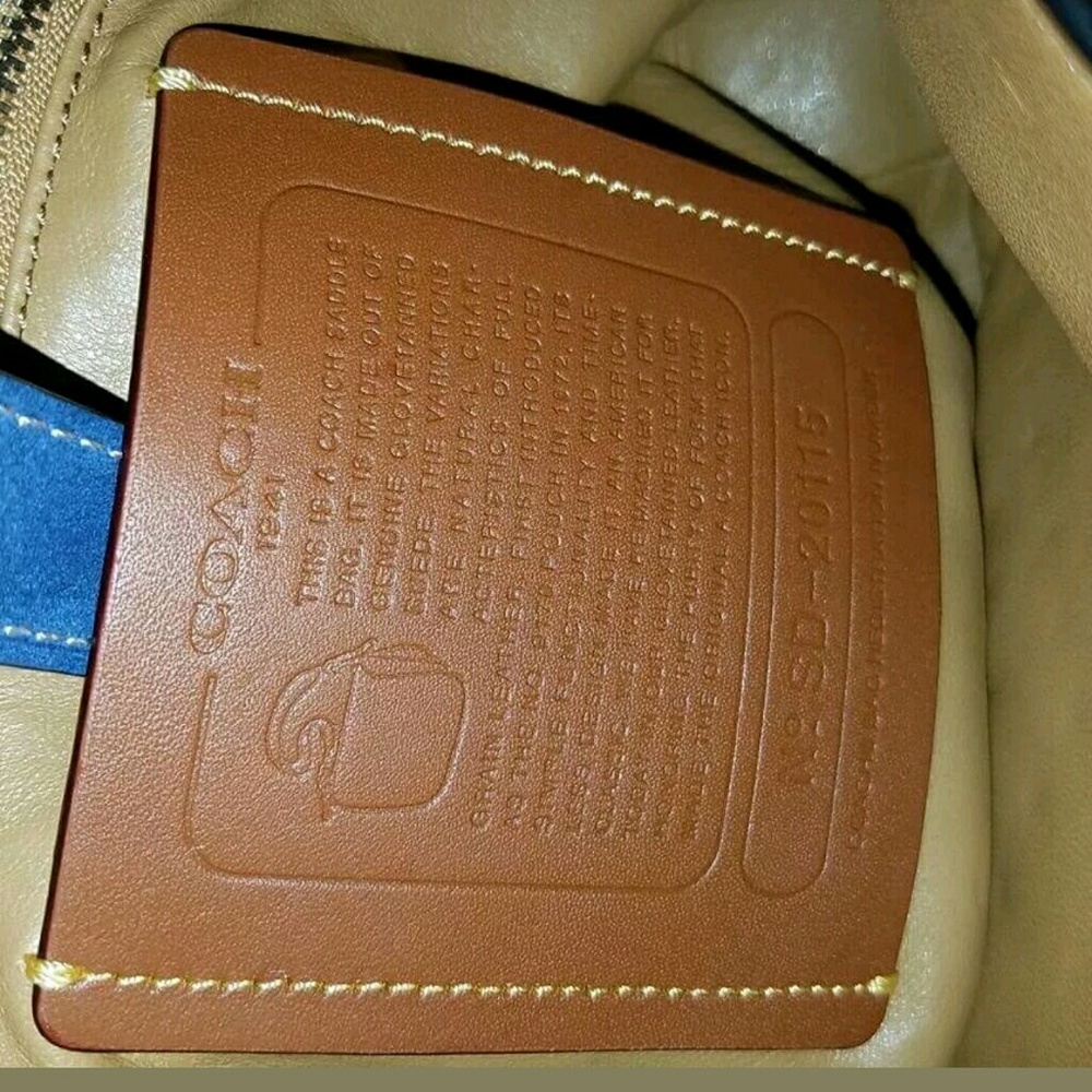 Authentic Coach crossbody saddle bag only! - Picture 6 of 7