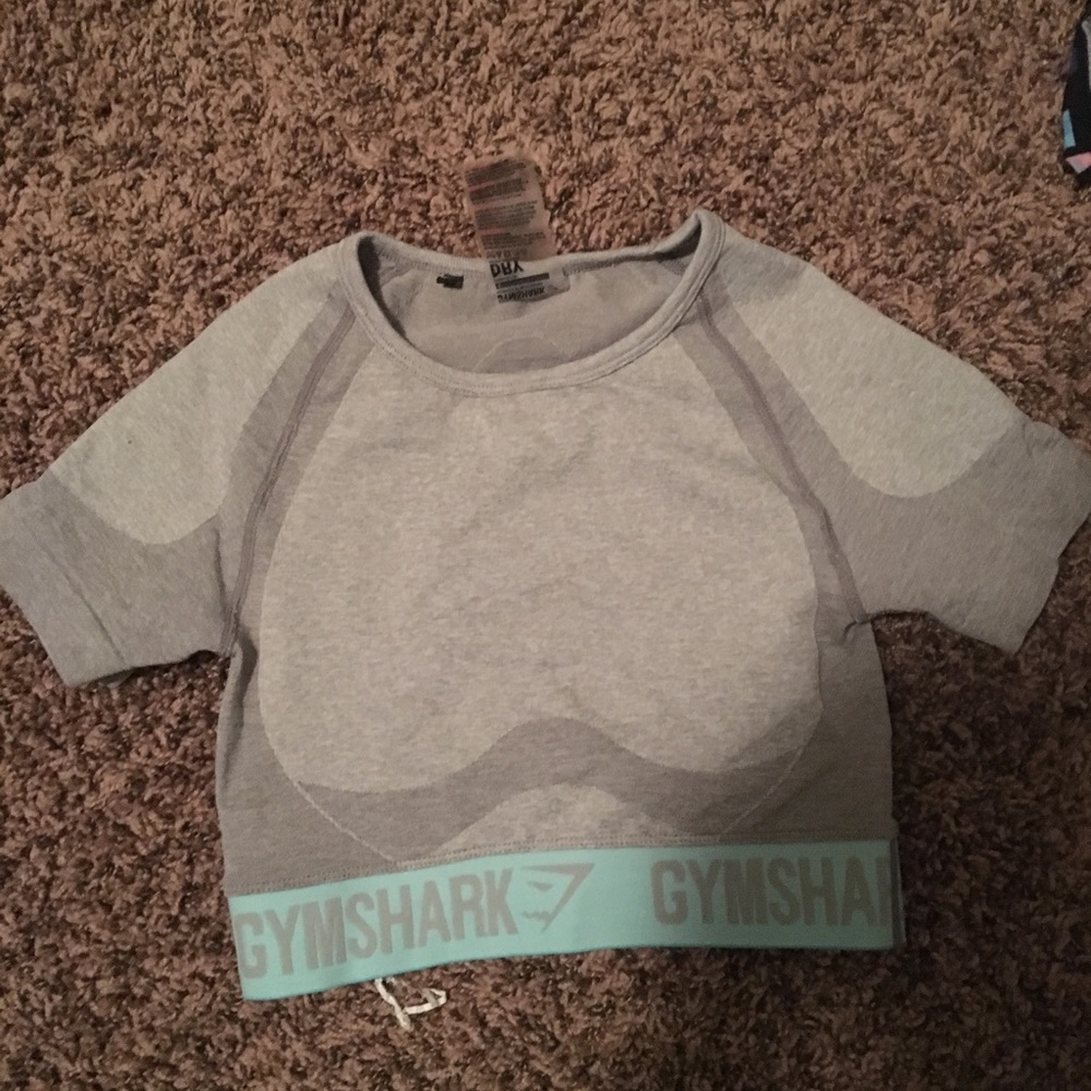 NEver work Gymshark Flex crop top