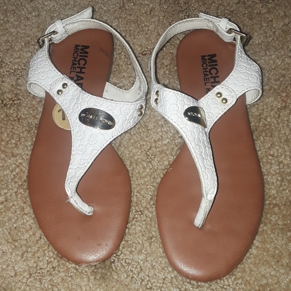 michael kors little girl sandals