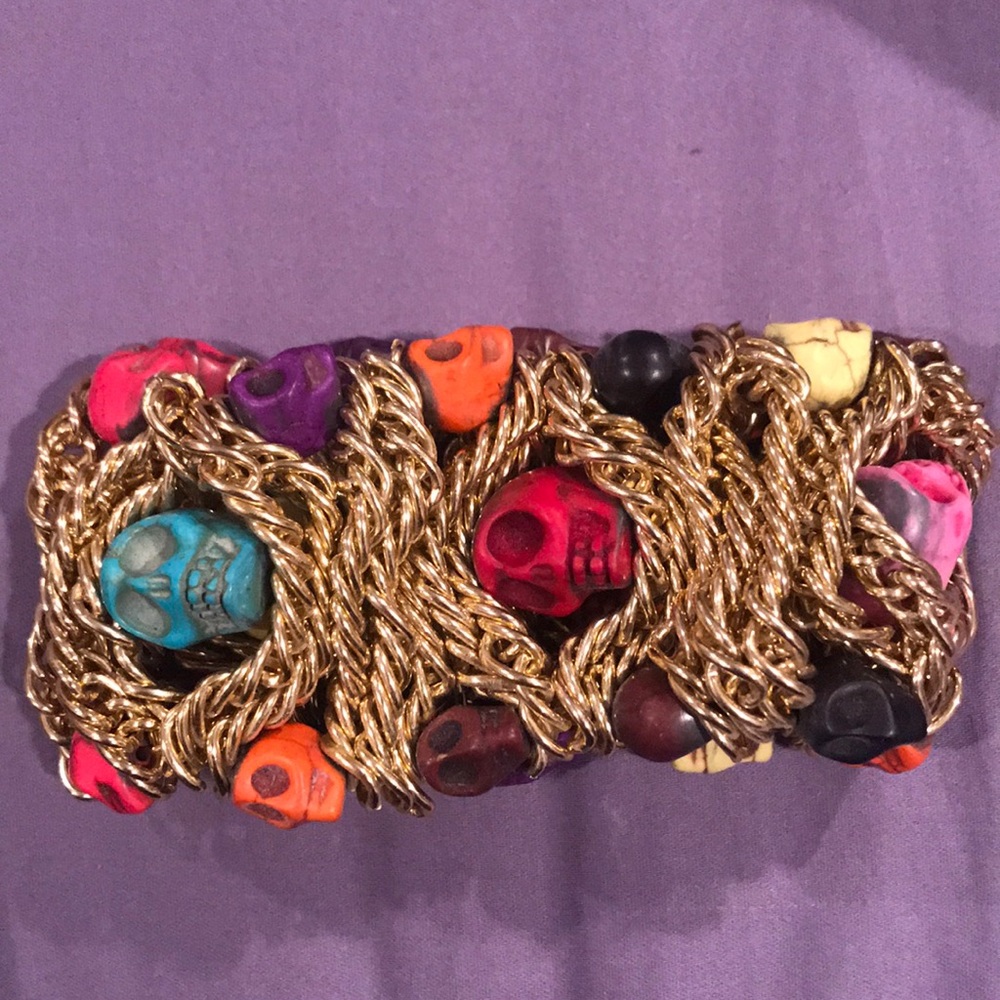 Skull bracelet