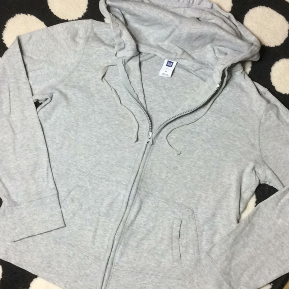 GAP Classic soft  100% Cotton Zip Up Sweatshirt !