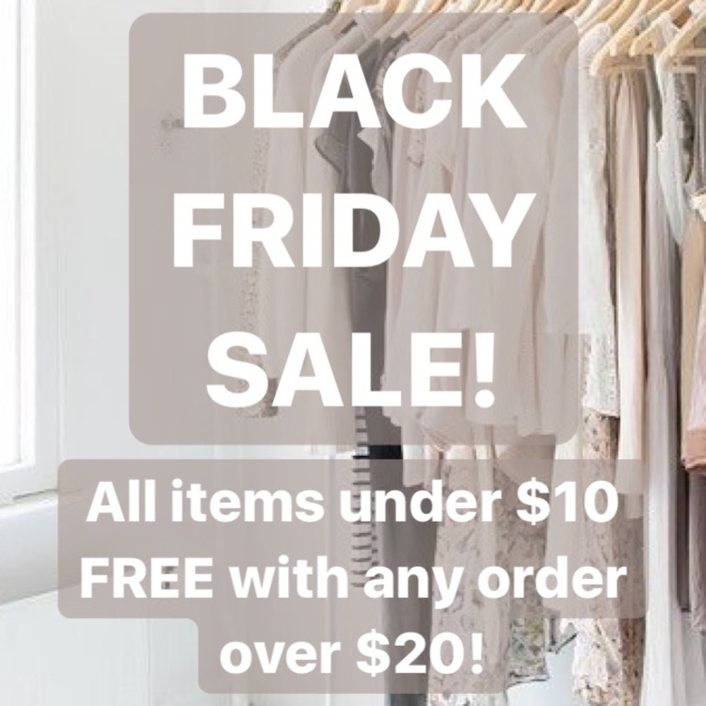 ✨✨BLACK FRIDAY SALE✨✨
