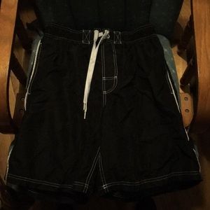 Black Swim Trunks