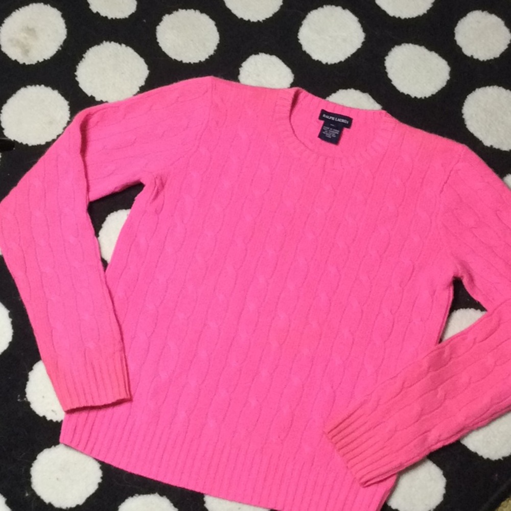 100% cashmere Polo Ralph Lauren Knit Sweater
