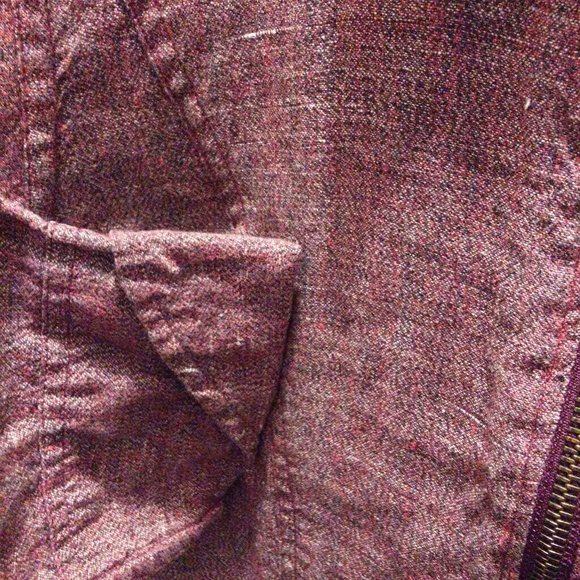 Flax Jeanne Engelhart dark red jacket - Picture 4 of 6