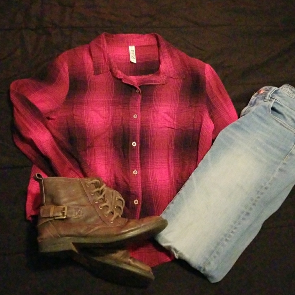 Mudd NWOT Plaid Shirt