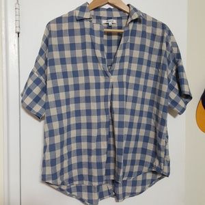 Madewell over fit short-sleeved shirt
