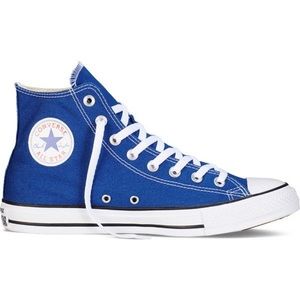 Converse high tops blue