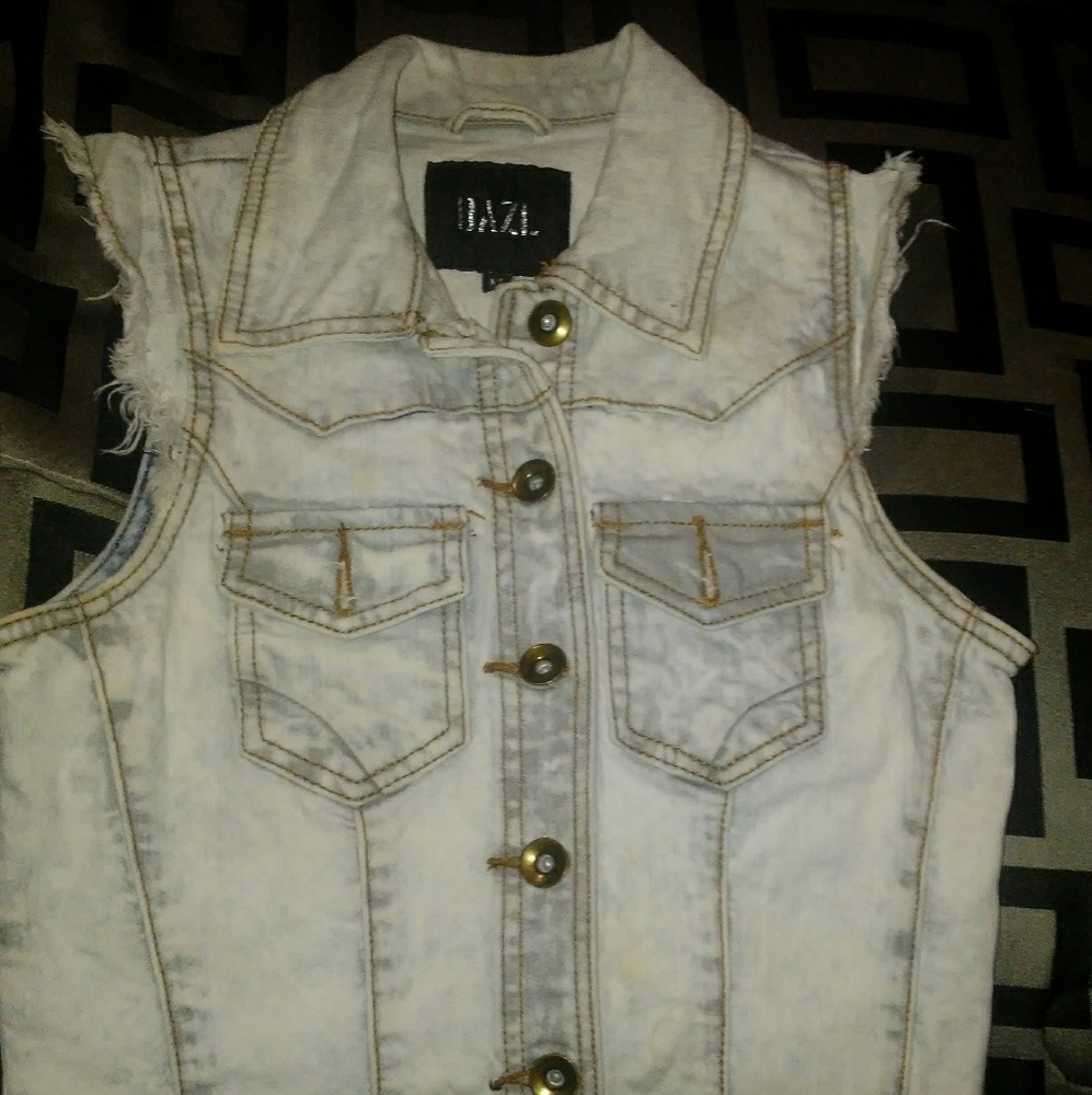 Bazil, Medium, denim vest