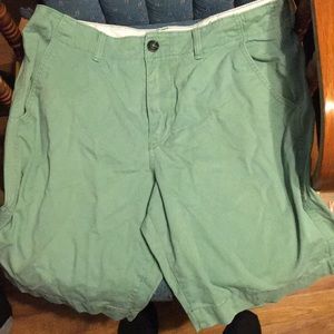 Pastel green AE shorts