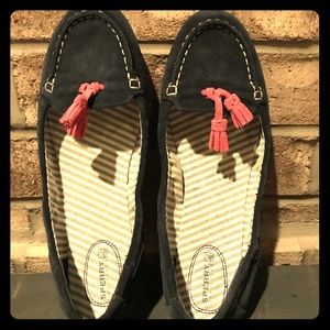 Comfy Blue Sperry loafers