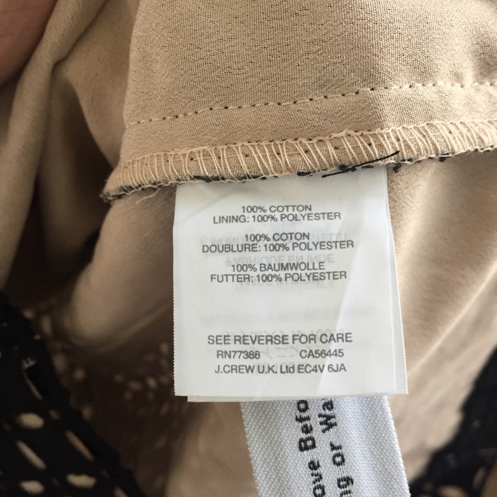 J. Crew Collection one shoulder eyelet dress - Picture 5 of 8
