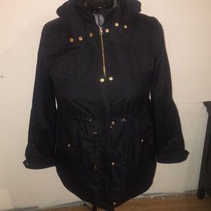 Black Fall/Rain Coat!