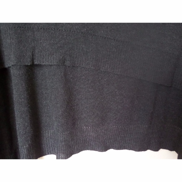 Black High Low Ultra Comfy Sweater - Picture 5 of 5