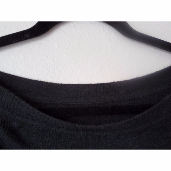 Black High Low Ultra Comfy Sweater - Picture 4 of 5