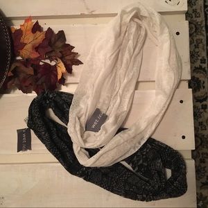 NWT Infinity Tshirt Scarves