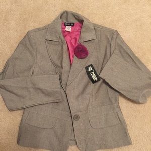 Blazer size 11 with flower lapel. NWT