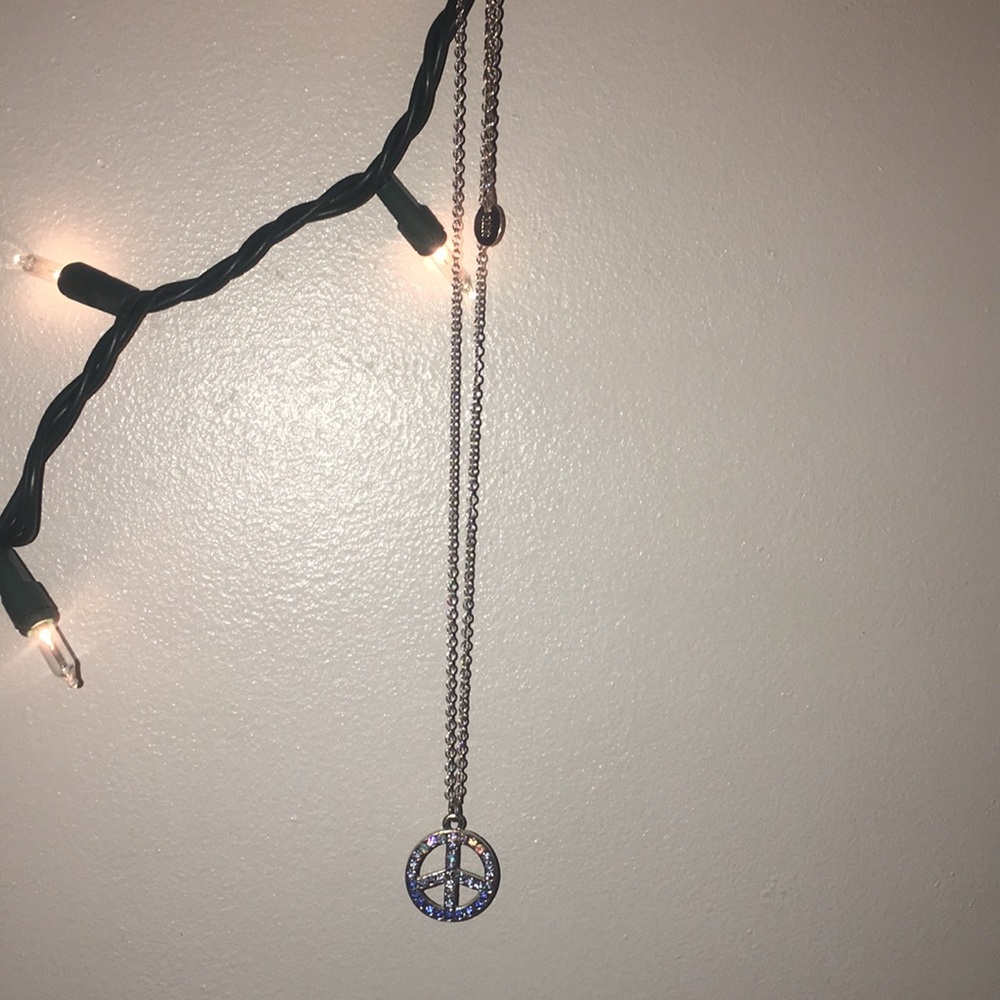 Peace Sign Necklace