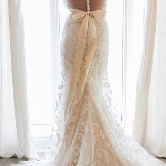 Stunning Jeweled Wedding Sash main image 5