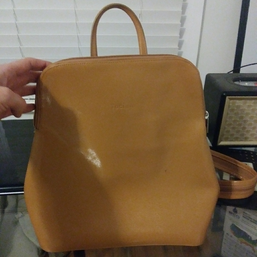 Tuci italia backpack style purse