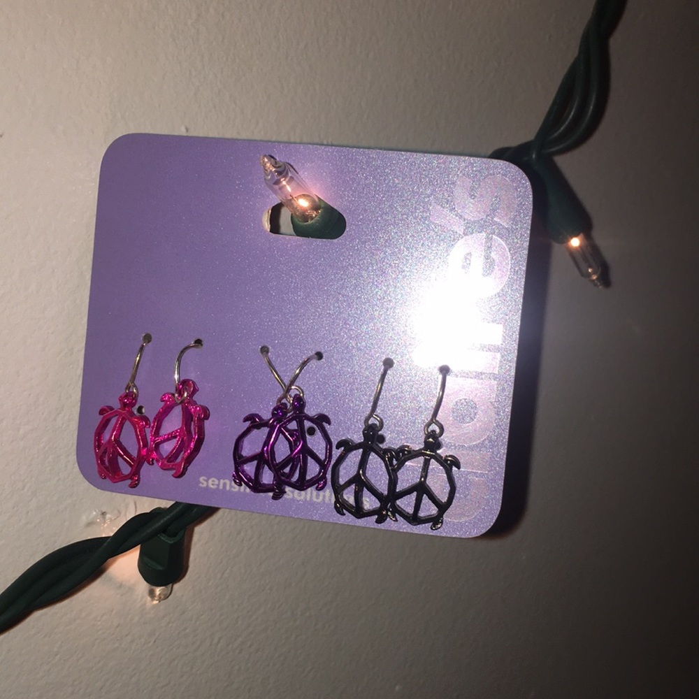 Brand new Turtle earrings