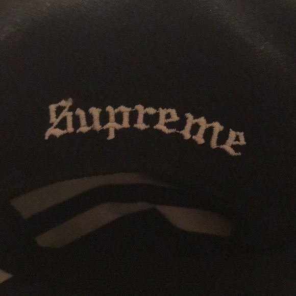 Supreme Lacoste pique hat (black) - Picture 1 of 3