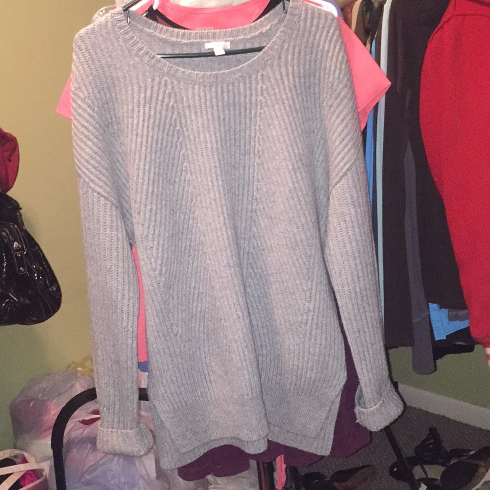 GAP LARGE GREY SWEATER or an Oversized Medium