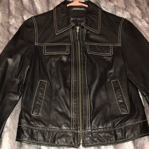 Kenneth Cole Reaction Leather Jacket. Like new.